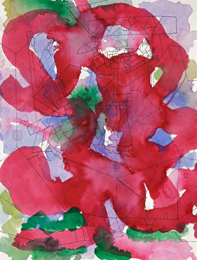 Moloch City Series, 36 x 27 cm, Watercolor/Sketchbooks, 2018, Private Collection